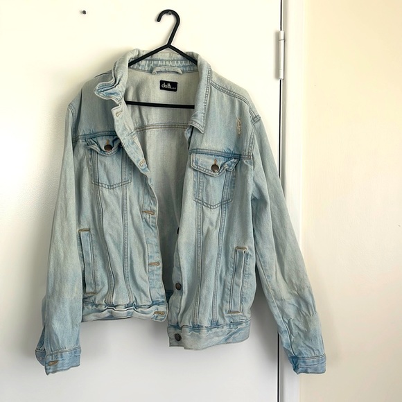 Dotti Jackets & Coats Oversized Dotti Denim Jacket Poshmark